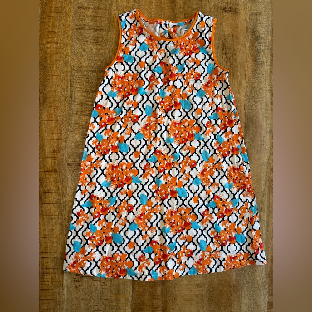 Back to School - Picture Day Crown & Ivy Kids Floral A-Line Dress – Size S